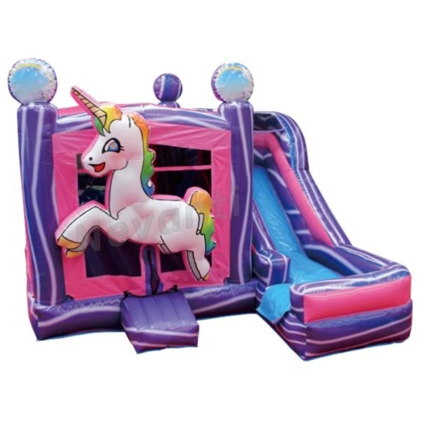 Large Commercial Kids Inflatable Bounce House with Slide Combo A Great Investment