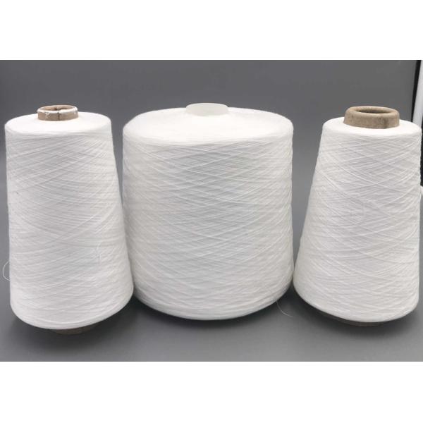 Manufacturer Industrial Sewing White 50/2 Overlock Thread Polyester Twisted Yarn