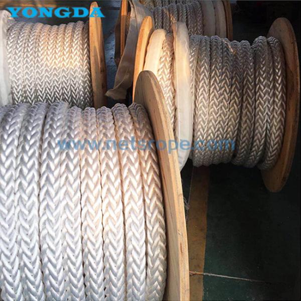 Низким веревочки удлиненности 12-Strand заплетенные нейлоном