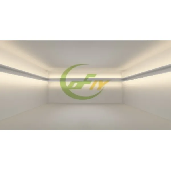 Two Sides Lighting Surface Mounted LED Profile with 6063 T3-T8 Aluminum Alloy Anodized Finish and Customized Length