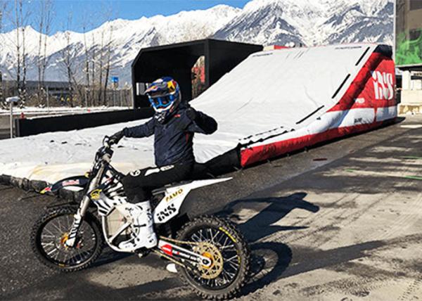 Outdoor Extreme Sports Bike Landng Airbags For MTB BMX & Skate