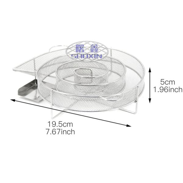 BBQ Grill 3.0mm Hole 0.1mm Thickness Cold Smoke Generator