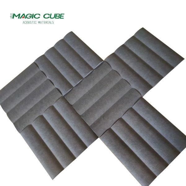 Modern Design Polyester Fiber 3D Acoustic Panel For Interior Decoration