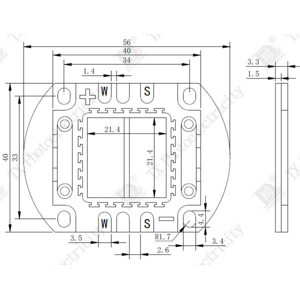 Integrated White LED Module , 100lm/W 5000K - 8000K Flood Lighting LEDs