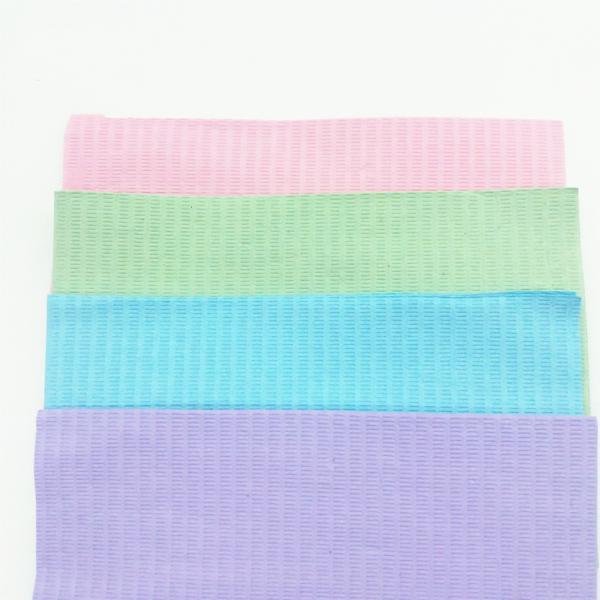 Waterproof Disposable colorful dental bibs for Dentist and Medical use