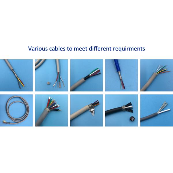 Rubber Silicone TPU Custom Coaxial Cable Assemblies PCB Wire Harness