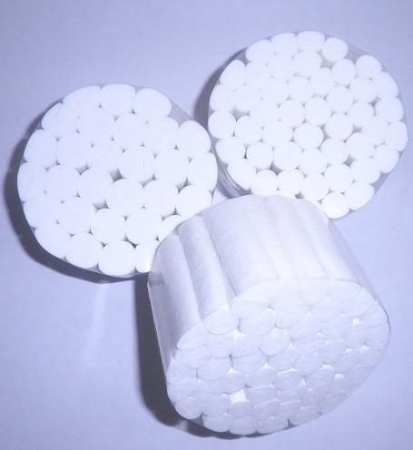 Disposable Dental Cotton Roll , Surgical Sterile Absorbent Cotton Roll