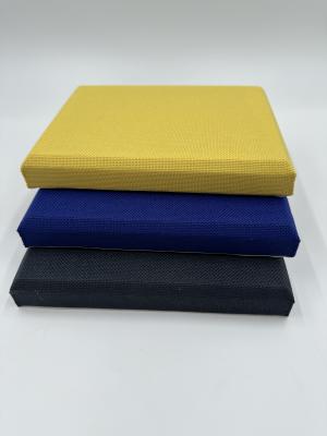 Panneaux acoustiques décoratifs doux, insonorisés en tissu enveloppé, panneaux muraux de contrôle du bruit