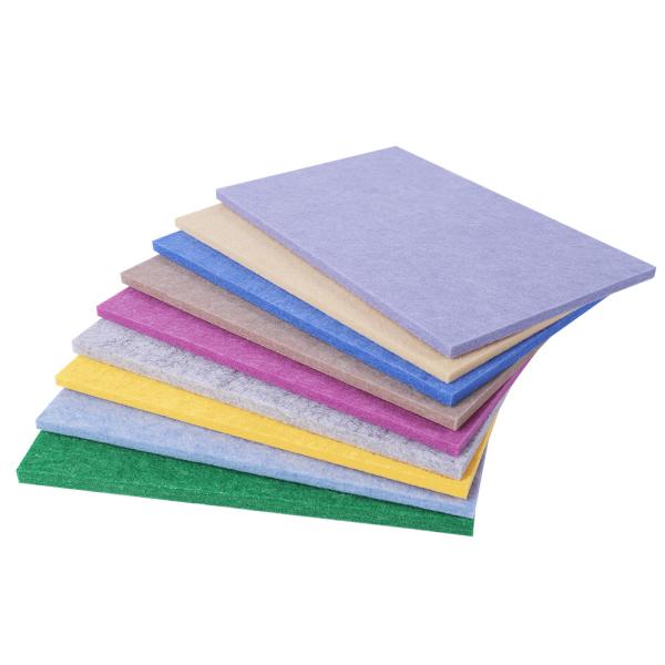 3800gsm High Density Polyester Sound Absorber Acoustic Wall Panels PET Acoustic Panel