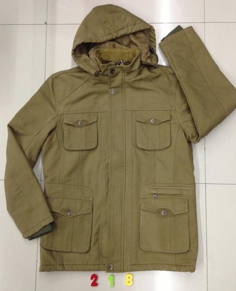 218  Men's washing jacket coat