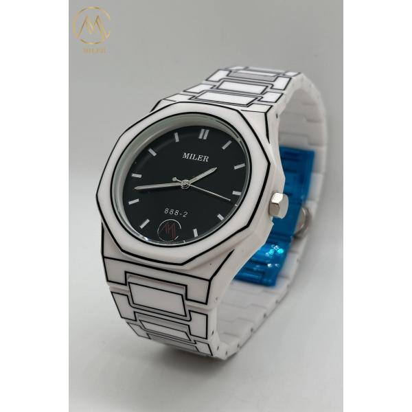 Fashionable Creative Trendy Lines Kid's Quartz Waterproof Watches for Daily Life Sports and Gift Giving