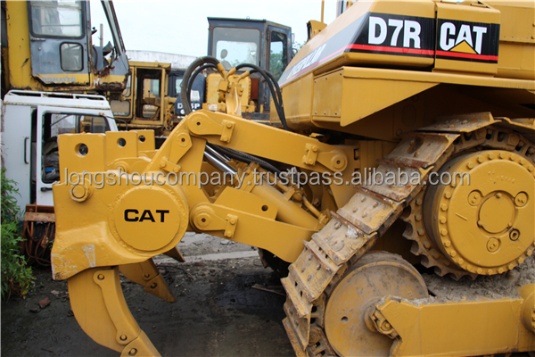 Chinese Caterpillar D7R Used Mini Small Dozer Bulldozers 24962 KG Machine Weight