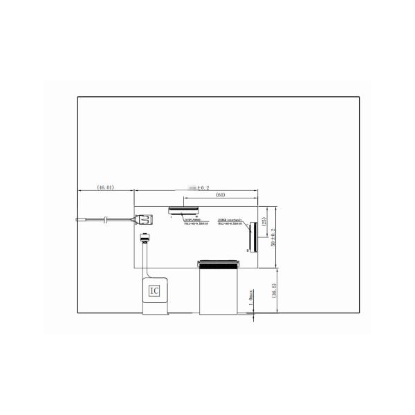 800x600 Resolution LCD Touch Screen 10.4