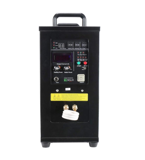 Stainless Steel Vessels High Frequency Induction Heater Furnace Tube Heating