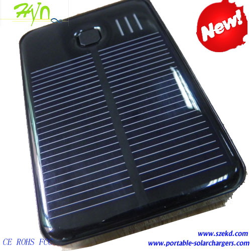 5000mAh Capacity Emergency Solar Mobile Power Charger