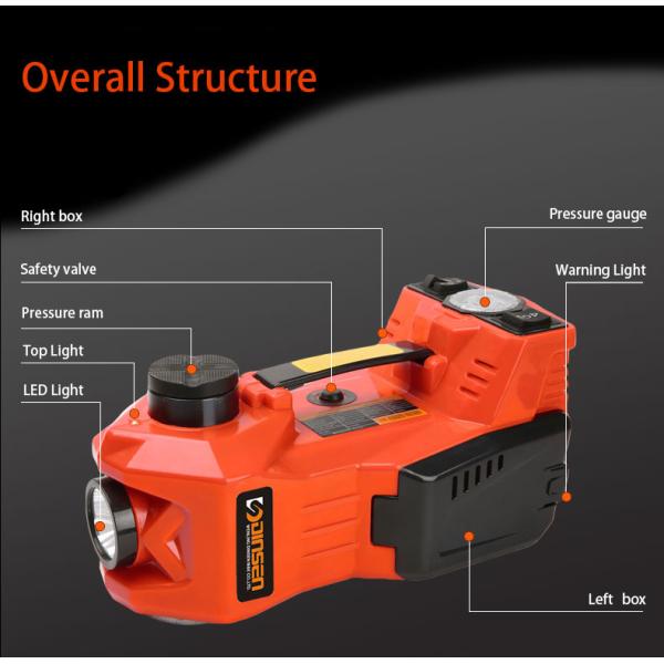 Профессиональный электрический раздувной автомобиль гидравлический поднимает домкратом от фарфора.