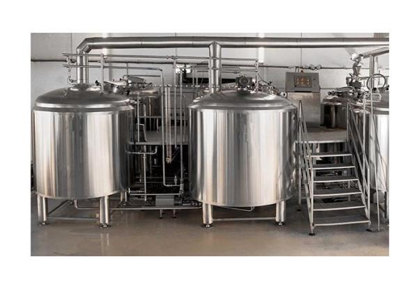 Customized Beer Fermentation Equipment / 25BBL Brewing System Four Vessel For Brewing