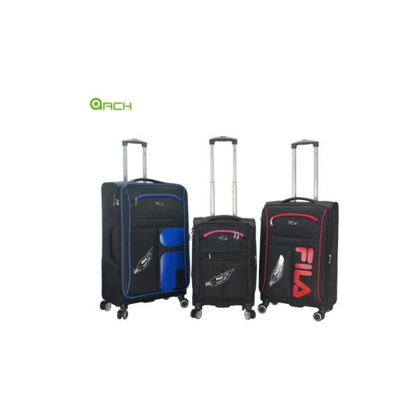 1680d Trolley Case with Two Front Pockets and Spinner Wheels