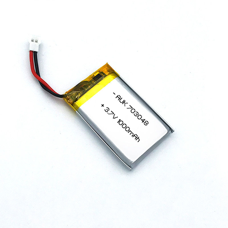 Литий полимерная батарея 1000mAh 3.7V 703048 батарейная ячейка класса А