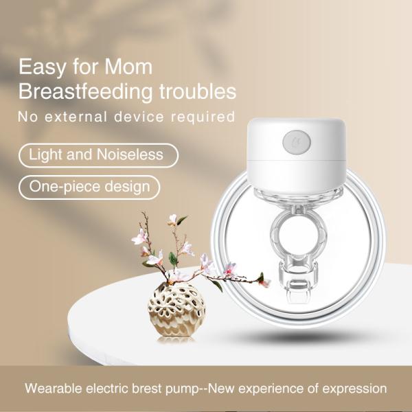 Electric Wearable Breast Pump Set On The Go Hands Free Pump With Suction Function
