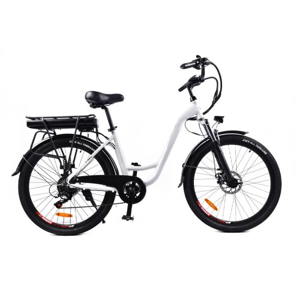 7Speed Lightweight Ladies Electric Bike 30KG Net Weight With KMC Chain
