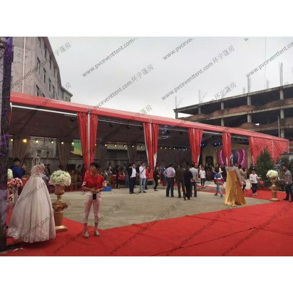 Outdoor Luxury Pagoda Marquee Tent With Decoration Linings For Wedding Event