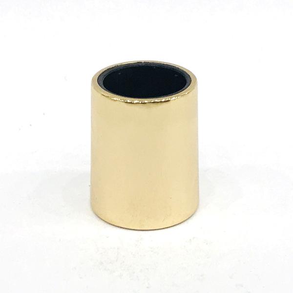 O metal liga de zinco clássico Zamak da forma do cilindro do chapeamento de ouro perfuma o tampão de garrafa