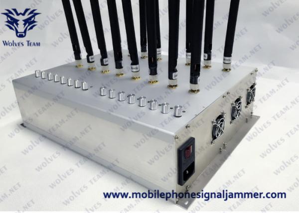 New Type 18 Antennas Full Bands Adjustable  Powerful GPS WIFI5.8G 3G 4G All Cell Phone Signal Jammer
