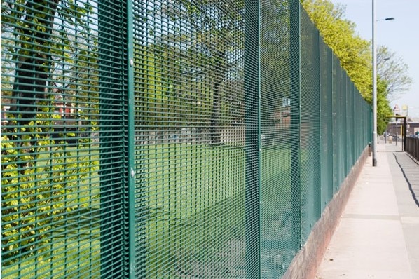 Good Visibility 358 Welded 2x1.5m Anti Climb Mesh Fence Durable Commercial