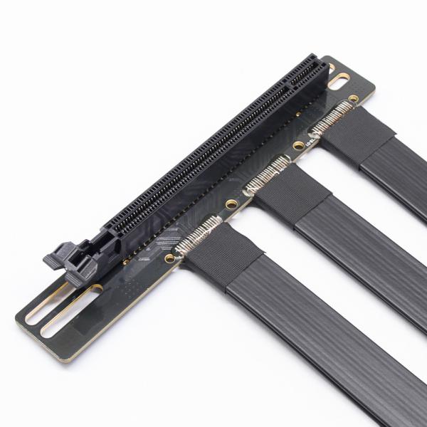 PCI-Express Riser Cable High Speed Extension Cable to Graphics Card Adapter 25cm PCIE 3.0 16X 90 270 Degrees