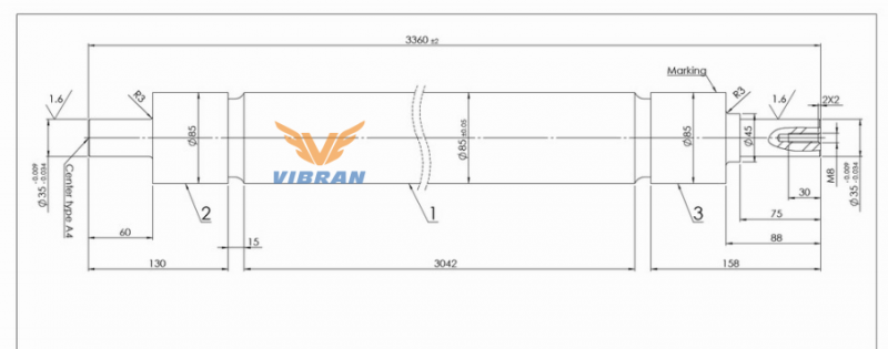 Silicon Steel Production Fused Silica Roller For Glass Tempering Furnace