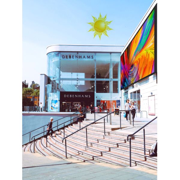 32 Inch 3000Nits High Brightness IP67 Waterproof Outdoor LCD Display with 1920x1080 Resolution Digital Signage
