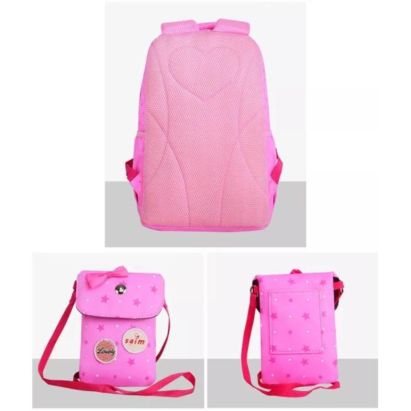 School Backpack For Girls Teens Bookbag Set Laptop Backpack Lunch Box With Pencil Bag
