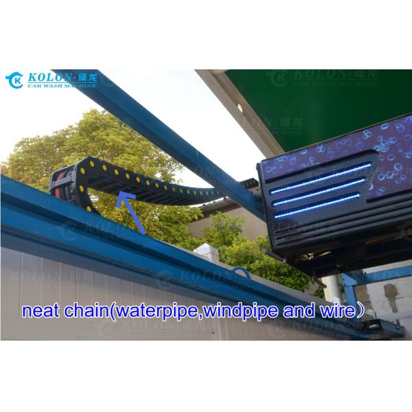 Automatic Brushless Touchless Car Wash Machine KL360-2 15kw Water Pump 12kw Air Dryer