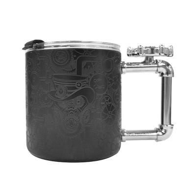 OEM caneca de café de aço inoxidável isolado tumbler de café 14oz com tampa