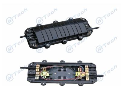 Inline Type Fiber Optic Joint Enclosure 2 In 2 Out 96 Cores Size 435 * 190 * 120mm