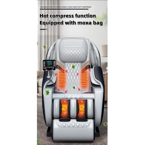 Adjustable Height Music Hot Compress Massage Chair and Adjustable Function