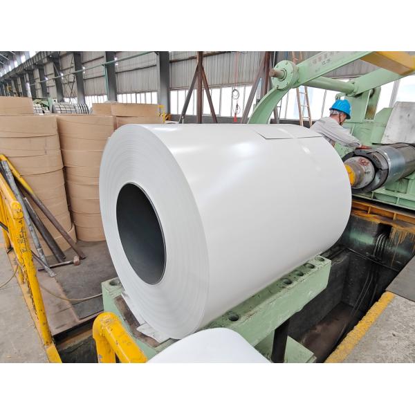 0.50*1250 European Market Painted Steel Coils PE paint 10 Years Warranty Z100 Galvanized Color Coated Coil