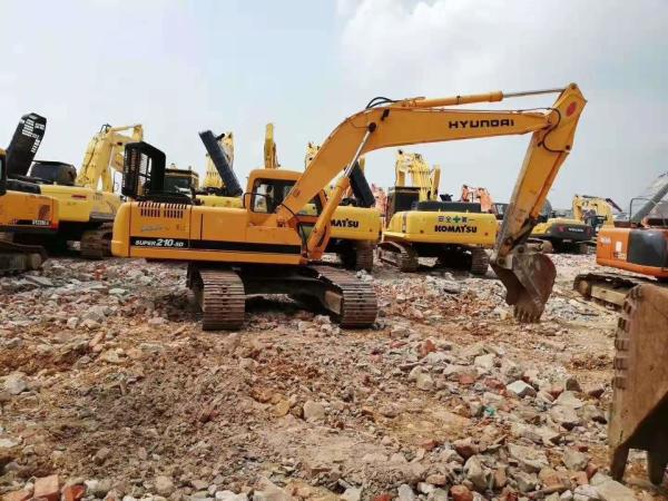 Japan Isuzu Engine 22T R225-7 Used Hyundai Excavator