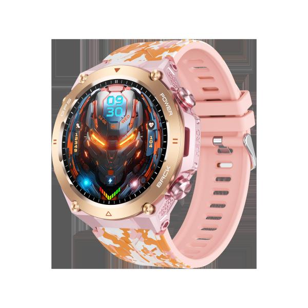 1.45'' GPS Fitness Watch With Built In Step Counting And Calories Monitoring For IOS And Android