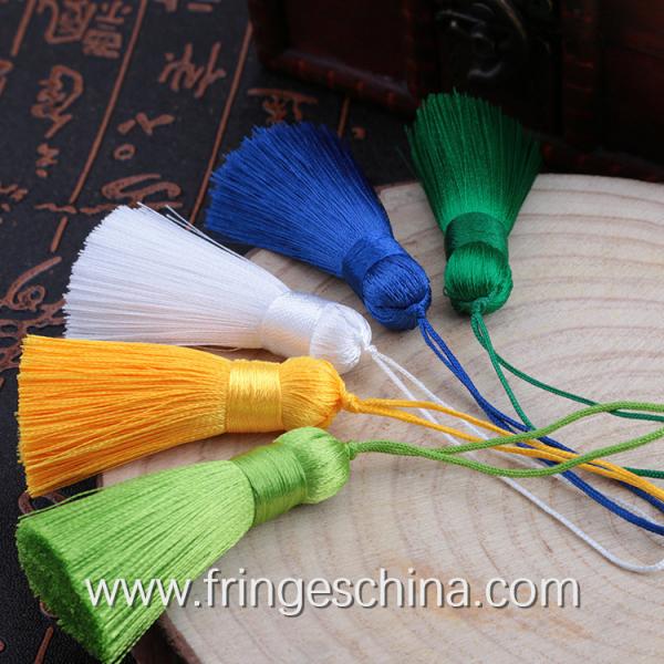 Colorful classical wholesale chinese tassels trimming fringe for bookmark