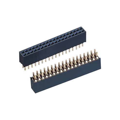 H4.3 O Type Female Header Connector 2.0mm Pitch Straight Inserton