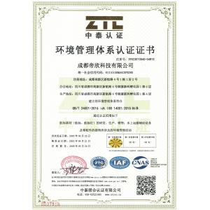 Chengdu Dixin Technology Co. , Ltd. Certifications