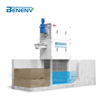Inlet Mechanical Bar Screen Wastewater Large Flow Rate High Capture Rate