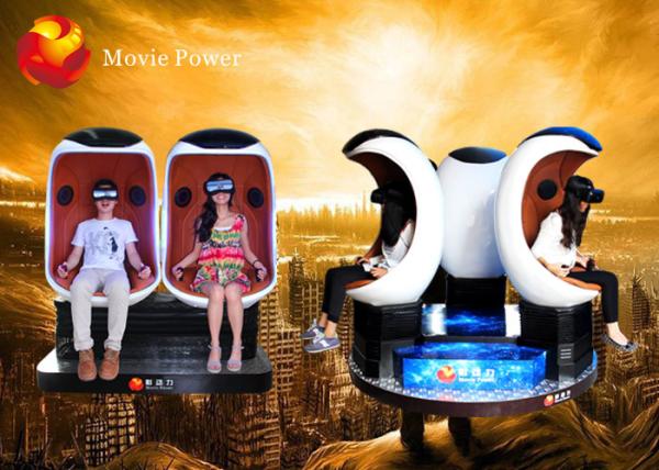 Cinema comercial de 9D VR equipamento do cinema do ovo de uma realidade virtual de 360 graus