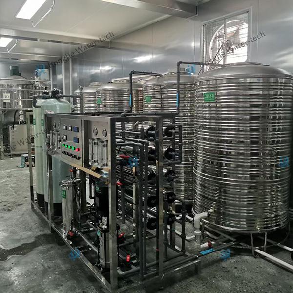 Stainless Steel RO Water Treatment Equipment 3tons/H Automatic Operation