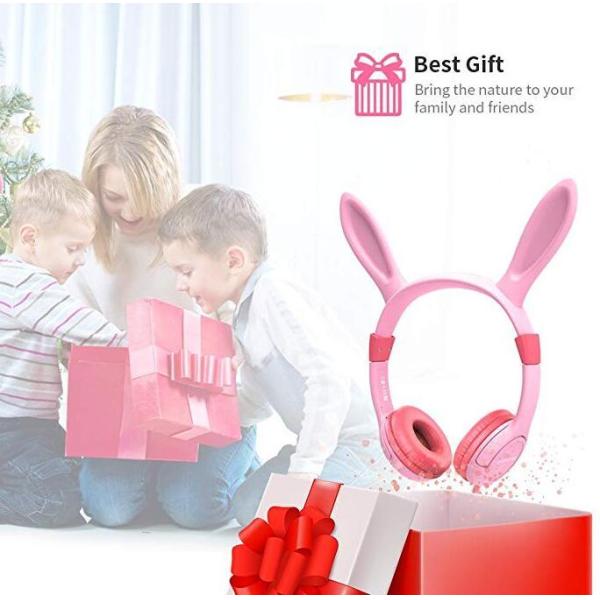 3.5mm аудио Джек связали проволокой наушники предохранения от слуха наушников 85dB (для детей)