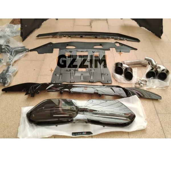 Car Front & Rear Bumper Facelift Fender Hood Car Lamp Bodykit Body Kit For BMW X6 E71 2009-2014 to F96 2024-IN X6M