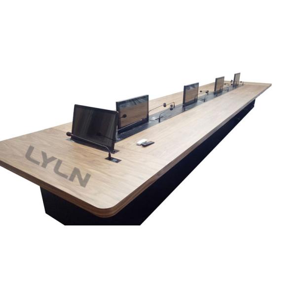 CE Approved Dual Monitor Lift High Resolution With Double Sided FHD Screen