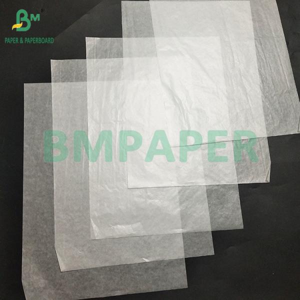 20gsm White Greaseproof Translucent Bread Mat Paper Wax Glossy Paper